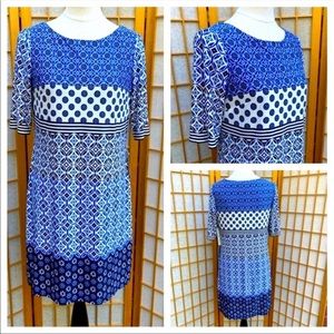NWT Eliza J Print Dress SZ 10